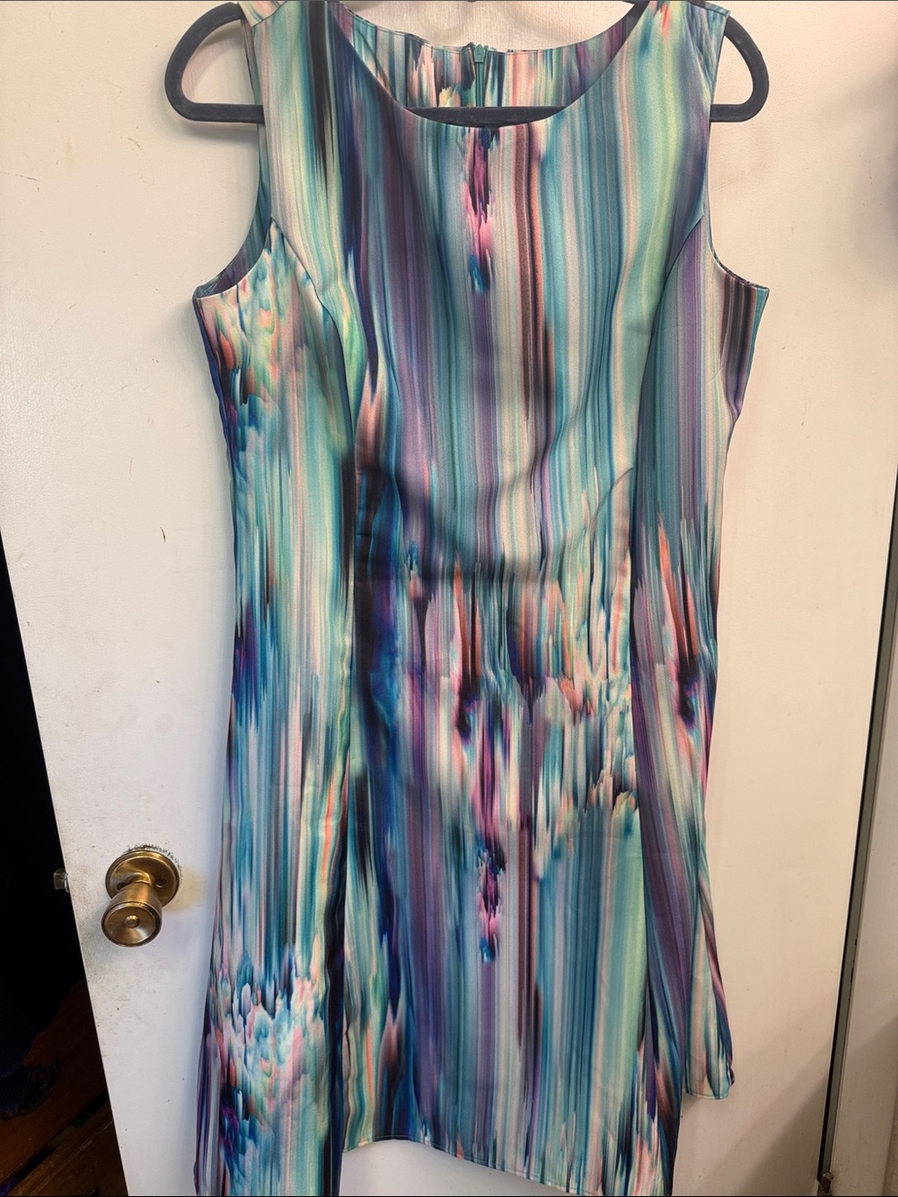 Koret Multicolor Striped Sleeveless Dress